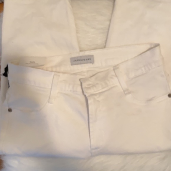 James Jeans Sophia High Rise Knee Crop Jeans - Picture 2 of 10